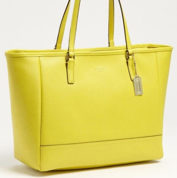 Coach Handbags - Coach Saffiano Leather East/West Tote